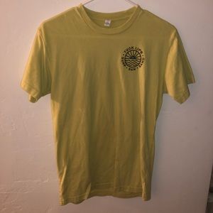 SOLD Yellow Tuck Life Jeep Tshirt